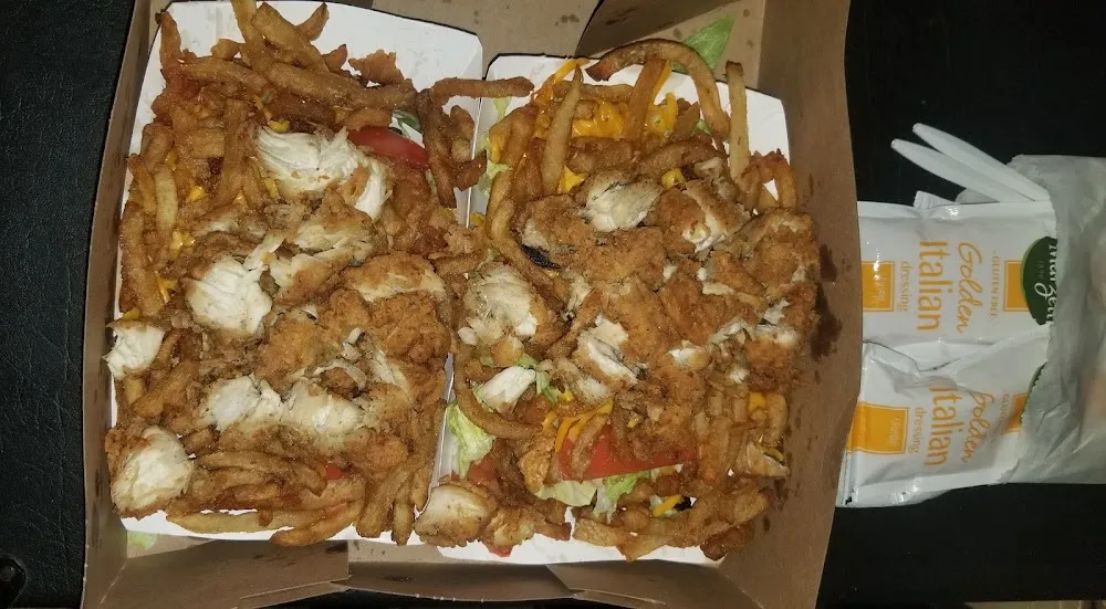 Breaded Chicken Salad